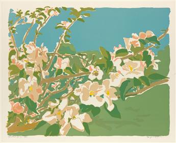 FAIRFIELD PORTER Apple Blossoms II and III.